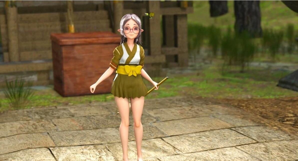 【DH/3D/同人】蛞蝓与眼镜娘【51′/3.4G】